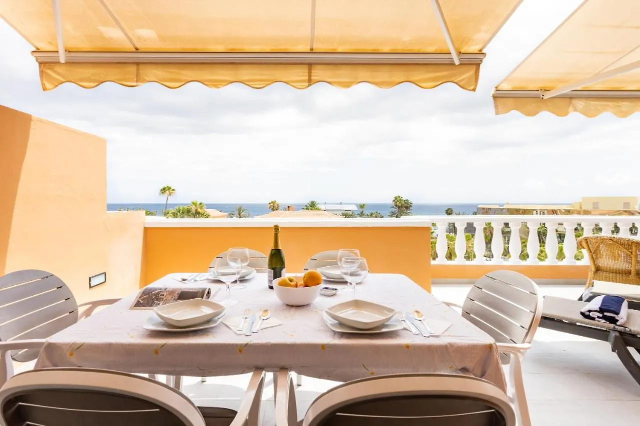 Exclusive Penthouse Playa Las Vistas 4 Close To The Sea And Beach, Aircondition For A Fee, Wifi, Terrace, Heated Pool Playa de las Américas 0*,  Spanien